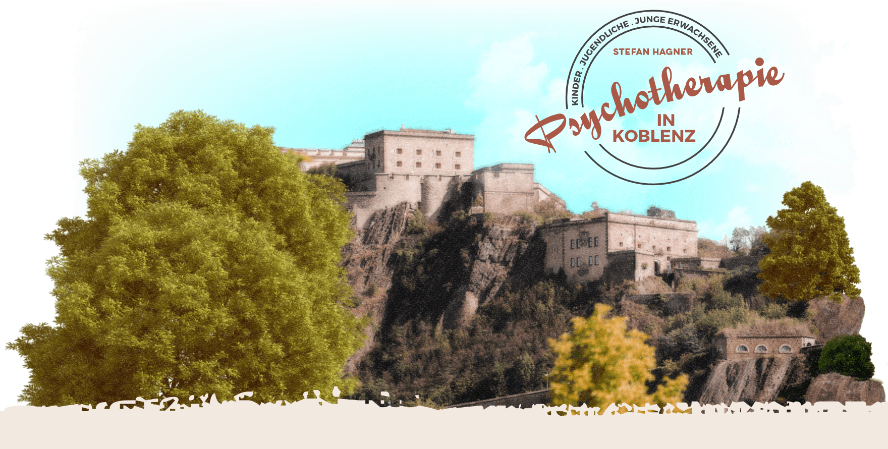 Hintergrundbild Festung Koblenz